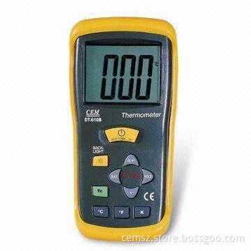 Digital Thermometer with Single Thermocouple Input, Measures 162 x 76 x 38.5mm